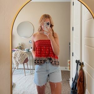 Denim vintage shorts